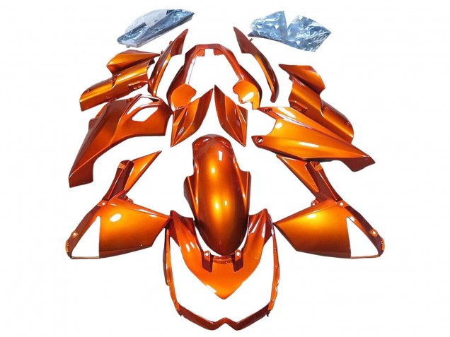 Carenados Moto Kawasaki Z1000 2010-2013 - Burnt Naranja