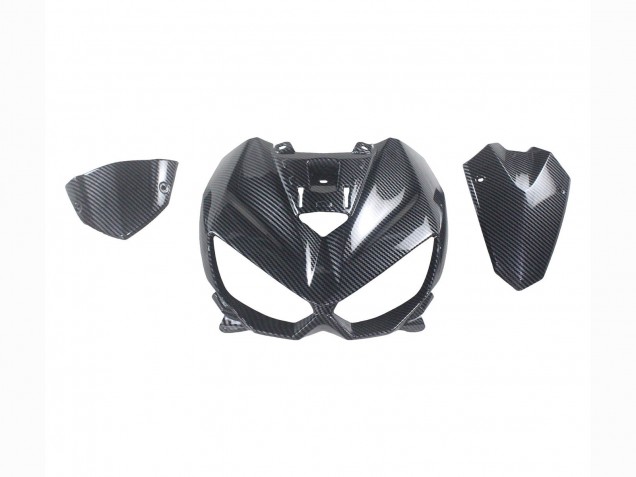 Carenados Moto Kawasaki Z1000 2014-2019 - Negro FibraCarbono
