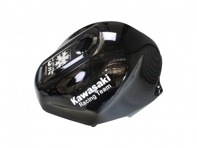 Carenados Moto Kawasaki ZX12R 2000-2001 - Negro Brillante Blanco Elf Nieve