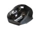 Carenados Moto Kawasaki ZX12R 2000-2001 - Negro Brillante Blanco Elf Nieve