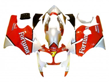 Carenados Moto Kawasaki ZX12R 2000-2001 - Plata Rojo Fortuna Motul 7