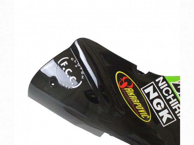 Carenado Moto Kawasaki ZX12R 2002-2006 - Verde Negro Brillante Elf Touch4 Monstruo