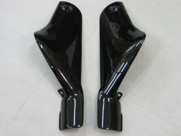 Carenados Moto Kawasaki ZX9R 2000-2001 - Negro Brillante Blanco West