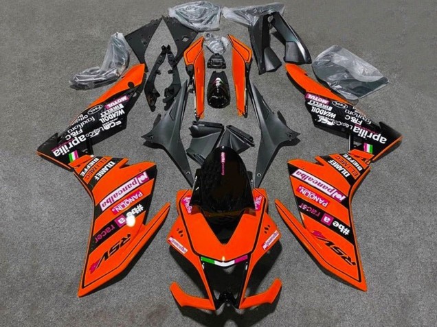 Carenados Moto Aprilia RSV4 1000 2009-2015 - Rojo Negro