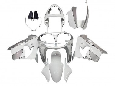 Carenados Moto Kawasaki ZX9R 2000-2001 - Blanco Plata