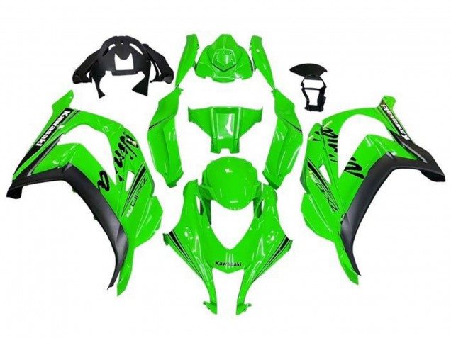 Carenados Moto Kawasaki ZX10R 2016-2020 - Verde Negro