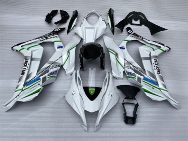 Carenados Moto Kawasaki ZX10R 2016-2020 - Blanco Plata Verde Azul Negro Trick Star