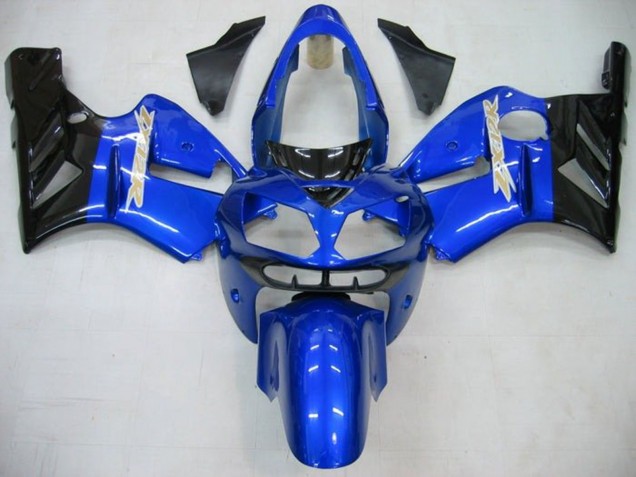 Carenados Moto Kawasaki ZX12R 2002-2006 - Azul Negro Brillante