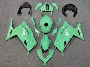 Carenados Moto Kawasaki EX300 2013-2017 - Verde Claro Blanco