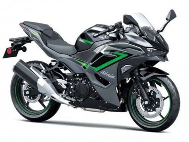 Carenados Moto Kawasaki Ninja 500 EX500R 2024-2025 - Negro Gris Verde