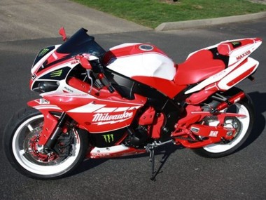 Carenados Moto Yamaha YZF R1 2012-2014 - Blanco Rojo Negro Verde Milwaukee Maxxis Monstruo