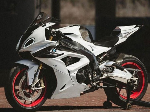 Carenados Moto BMW S1000RR 2015-2016 - Azul Púrpura Falso Falsificado FibraCarbono