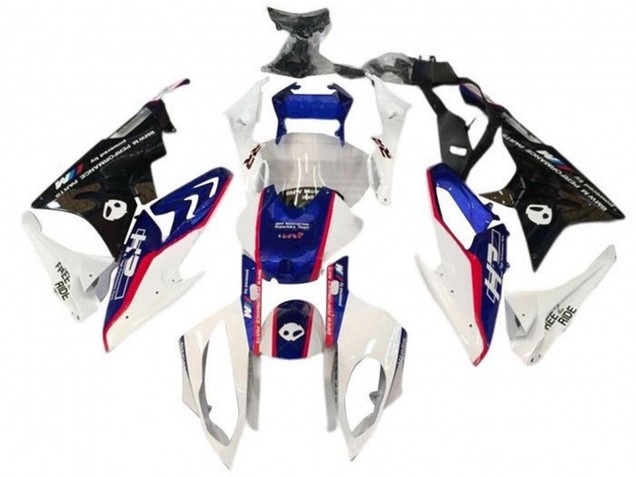 Carenados Moto BMW S1000RR 2015-2016 - Blanco Azul Rojo Alien