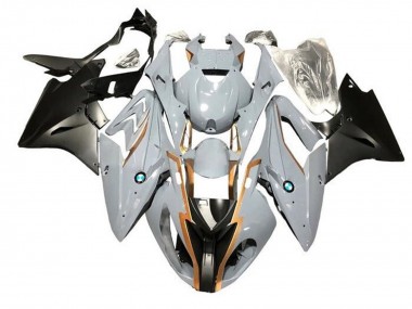 Carenados Moto BMW S1000RR 2015-2016 - Nardo Gris Oro Negro Mate