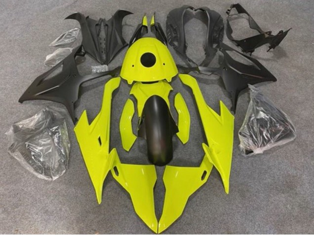 Carenados Moto BMW S1000RR 2019-2022 - Neon Amarillo Negro Mate