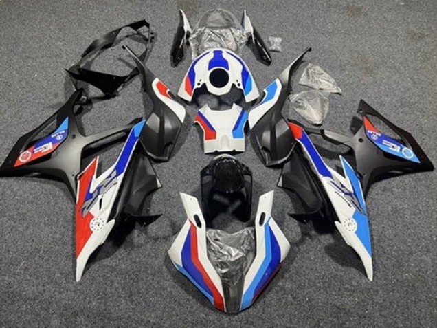 Carenados Moto BMW S1000RR 2019-2022 - Blanco Azul Negro Mate Rojo