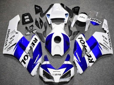 Carenados Moto Honda CBR1000RR 2004-2005 - Blanco Azul Negro Repsol