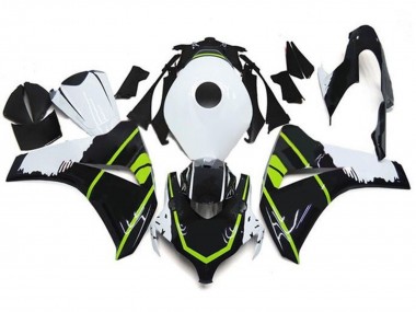Carenados Moto Honda CBR1000RR 2008-2011 - Blanco Verde Negro Brillante