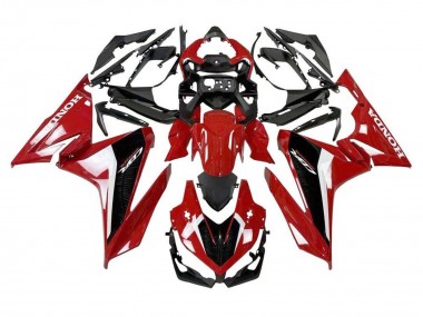 Carenado Moto Honda CBR500R 2019-2021 - Rojo Blanco Negro