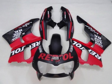 Carenados Moto Honda CBR900RR 893 1994-1995 - Rojo Negro Mate Blanco Repsol