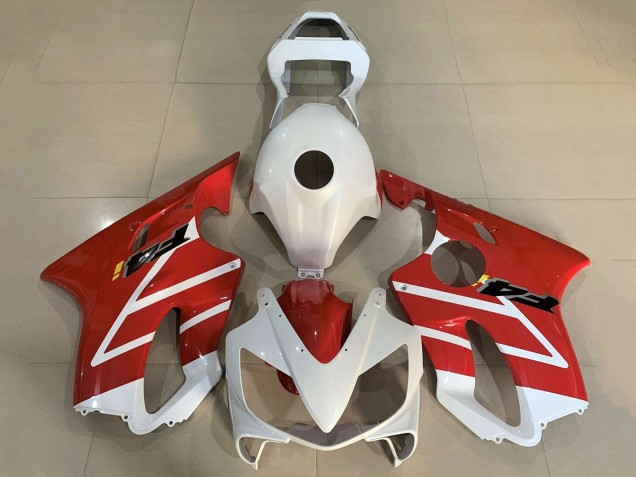 Carenados Moto Honda CBR600 F4i 2001-2003 - Blanco Rojo