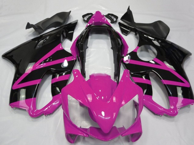 Carenado Moto Honda CBR600 F4i 2004-2007 - Rosa Negro Brillante
