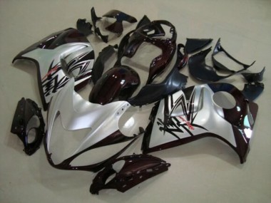 Carenados Moto Suzuki GSXR 1300 Hayabusa 2008-2020 - Plata Negro