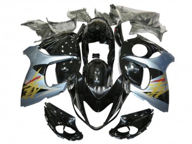 Carenados Moto Suzuki GSXR 1300 Hayabusa 2008-2020 - Negro Brillante Plata Azul Oro