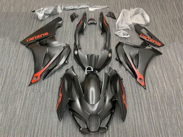 Carenados Moto Suzuki GSXR1000 2017-2025 - Negro Mate Rojo
