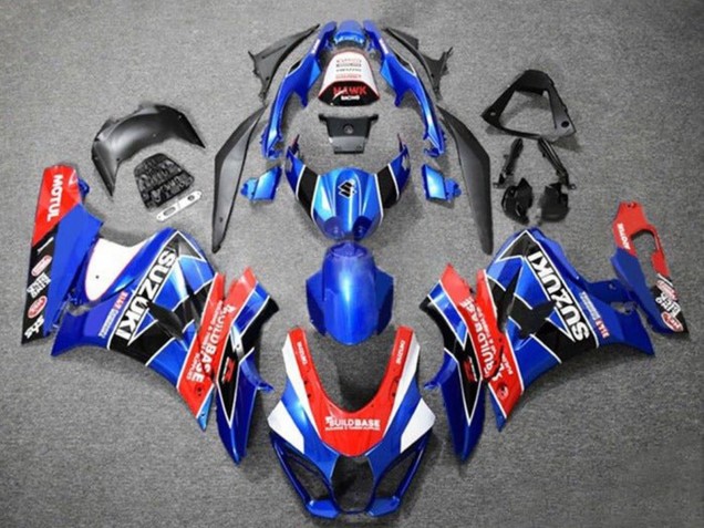 Carenados Moto Suzuki GSXR1000 2017-2025 - Azul Rojo Blanco Negro