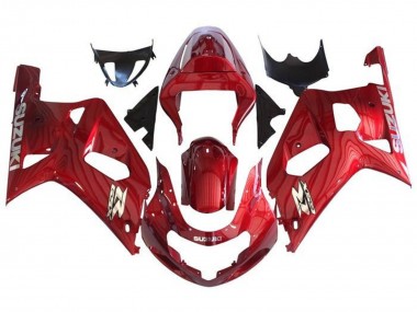 Carenados Moto Suzuki GSXR 600 / GSXR 750 2001-2003 - Rojo Chrome