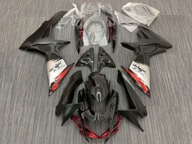 Carenados Moto Suzuki GSXR 600 / GSXR 750 2011-2024 - Negro Plata Rojo Negro Mate