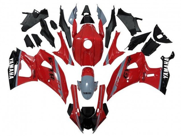 Carenados Moto Yamaha YZF R7 2021-2024 - Rojo Gris Negro Blanco