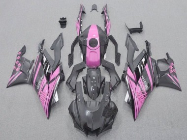 Carenados Moto Yamaha YZF R3/R25 2019-2021 - Rosa Negro Monstruo