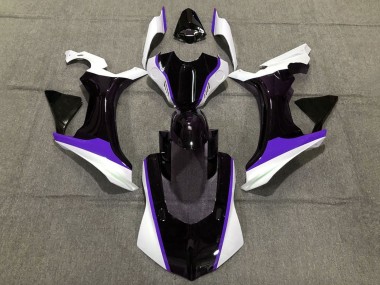 Carenados Moto Yamaha YZF 1000 R1 2015-2019 - Blanco Negro Brillante Púrpura