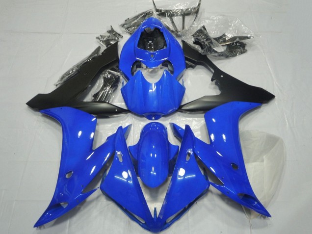 Carenado Moto Yamaha YZF 1000 R1 2004-2006 - Azul Negro Mate