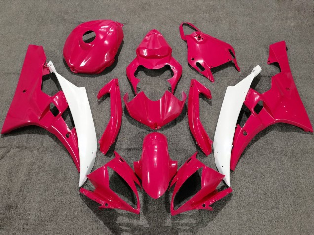 Carenados Moto Yamaha YZF R6 2006-2007 - Rojo Blanco