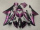 Carenados Moto Yamaha YZF R6 2008-2016 - Púrpura Negro Mate