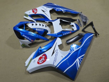 Carenados Moto Triumph Daytona 675 Triple 2006-2008 - Blanco Azul