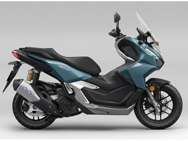 Carenados Moto Honda ADV160 2022-2024 - Verde Oscuro Negro