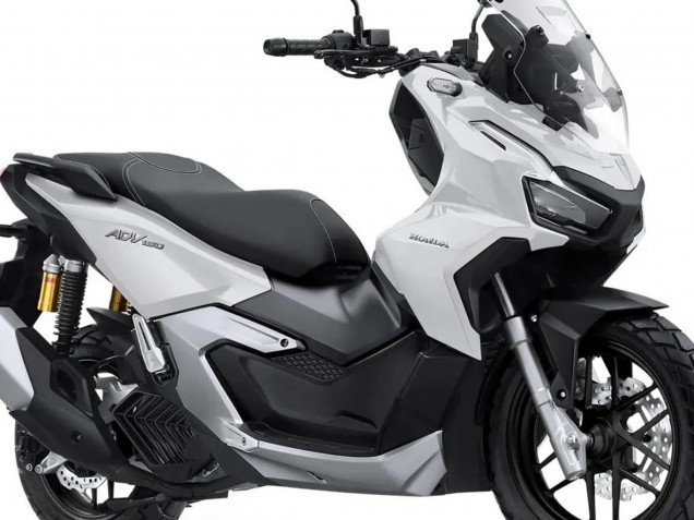Carenados Moto Honda ADV160 2022-2024 - Blanco Negro