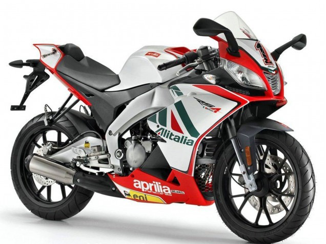 Carenados Moto Aprilia RS4 50 125 2012-2019 - Blanco Rojo Verde Amarillo Alitalia