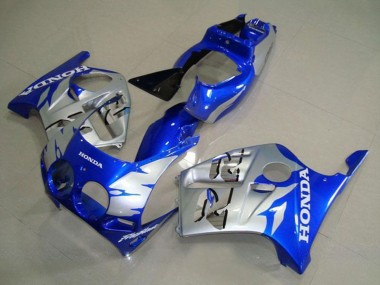 Carenados Moto Honda CBR250RR MC19 1988-1989 - Plata Azul
