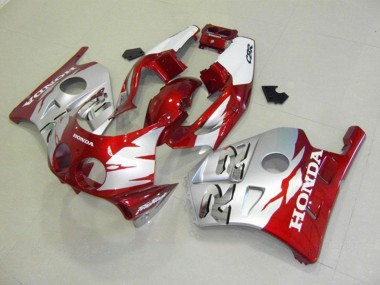 Carenados Moto Honda CBR250RR MC22 1990-1998 - Plata Rojo