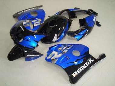 Carenados Moto Honda CBR250RR MC22 1990-1998 - Azul Negro Brillante