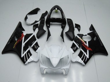 Carenado Moto Honda CBR600 F4i 2001-2003 - Blanco Negro Brillante F Sport