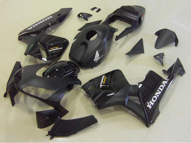 Kits Carenado Moto Honda CBR600RR 2003-2004 - Negro Brillante Negro Mate