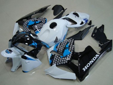 Carenados Moto Honda CBR600RR 2005-2006 - Blanco Azul Negro