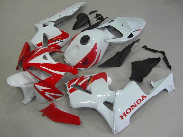 Carenados Moto Honda CBR600RR 2005-2006 - Blanco Rojo