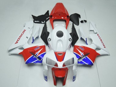 Kits Carenado Moto Honda CBR600RR 2005-2006 - Blanco Rojo Azul HRC